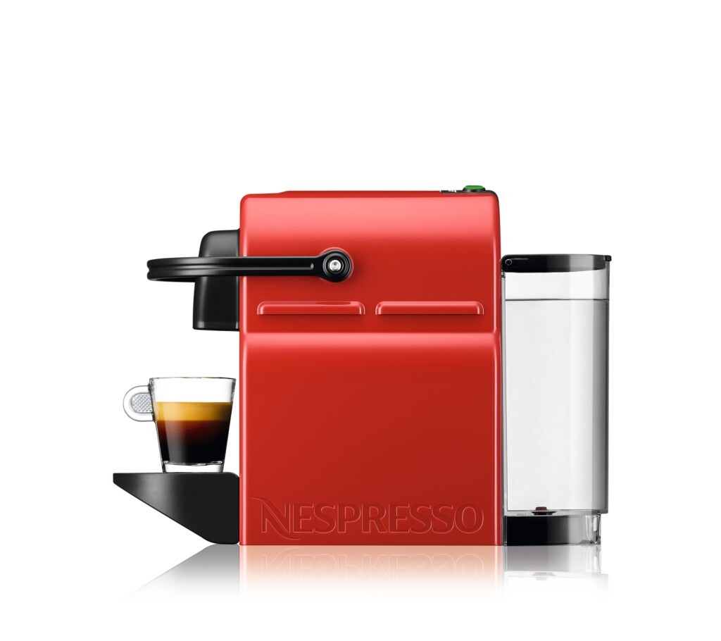 CAFETERA KRUPS XN1005PR6 NESPRESSO INISSIA ROJA