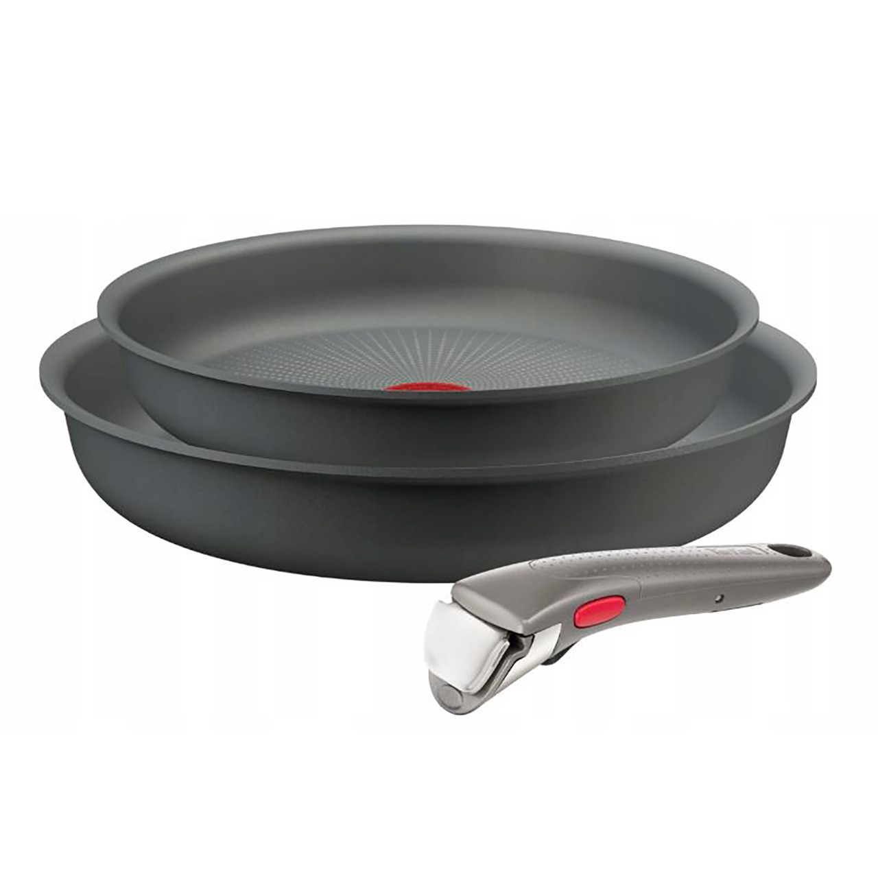 Lote Sartenes Tefal L881S Ingenio 22,26,Cazo, Mango