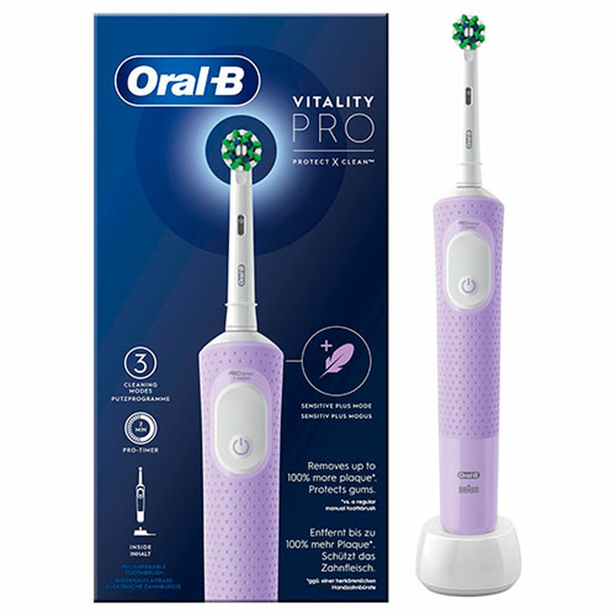 Cepillo Dientes Oral -B Vitality Pro Lila