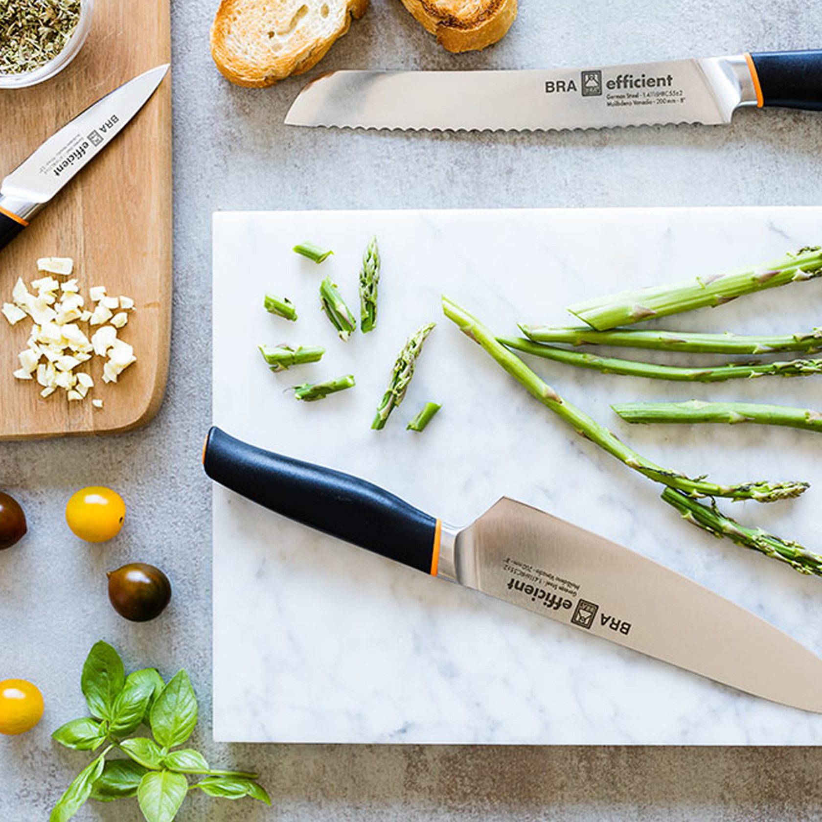 Cuchillo Bra Efficient De Pan 200Mm