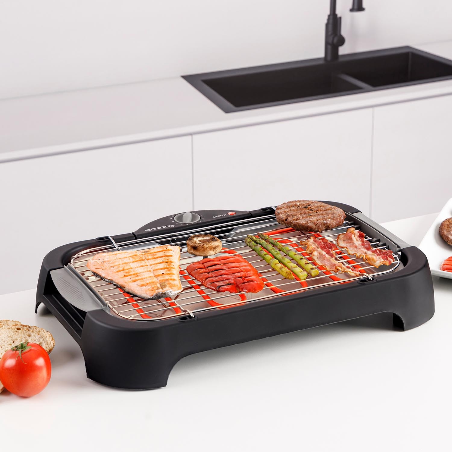 Barbacoa Taurus Maxims 2400W 41X24Cm