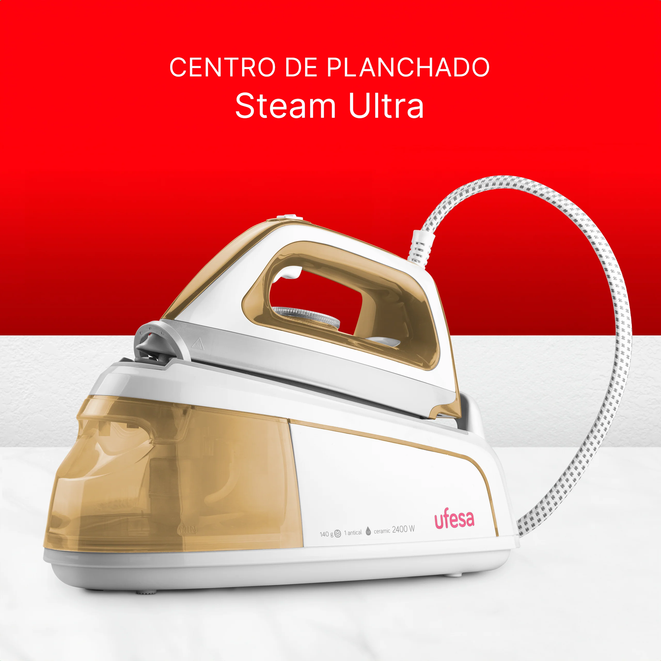 Centro Planchado Ufesa Luxe Steam Glide