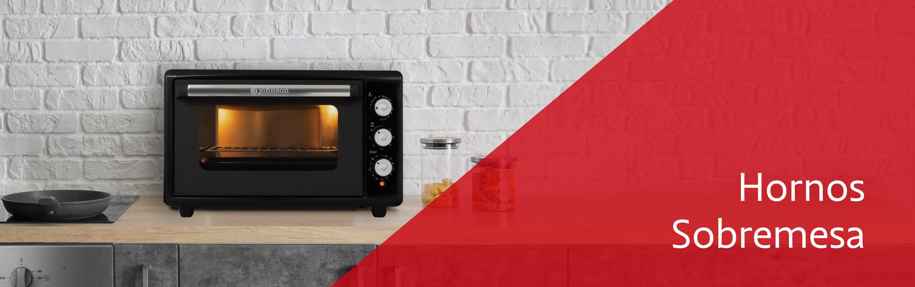 Horno Sobremesa Johnson Jos50R 50L